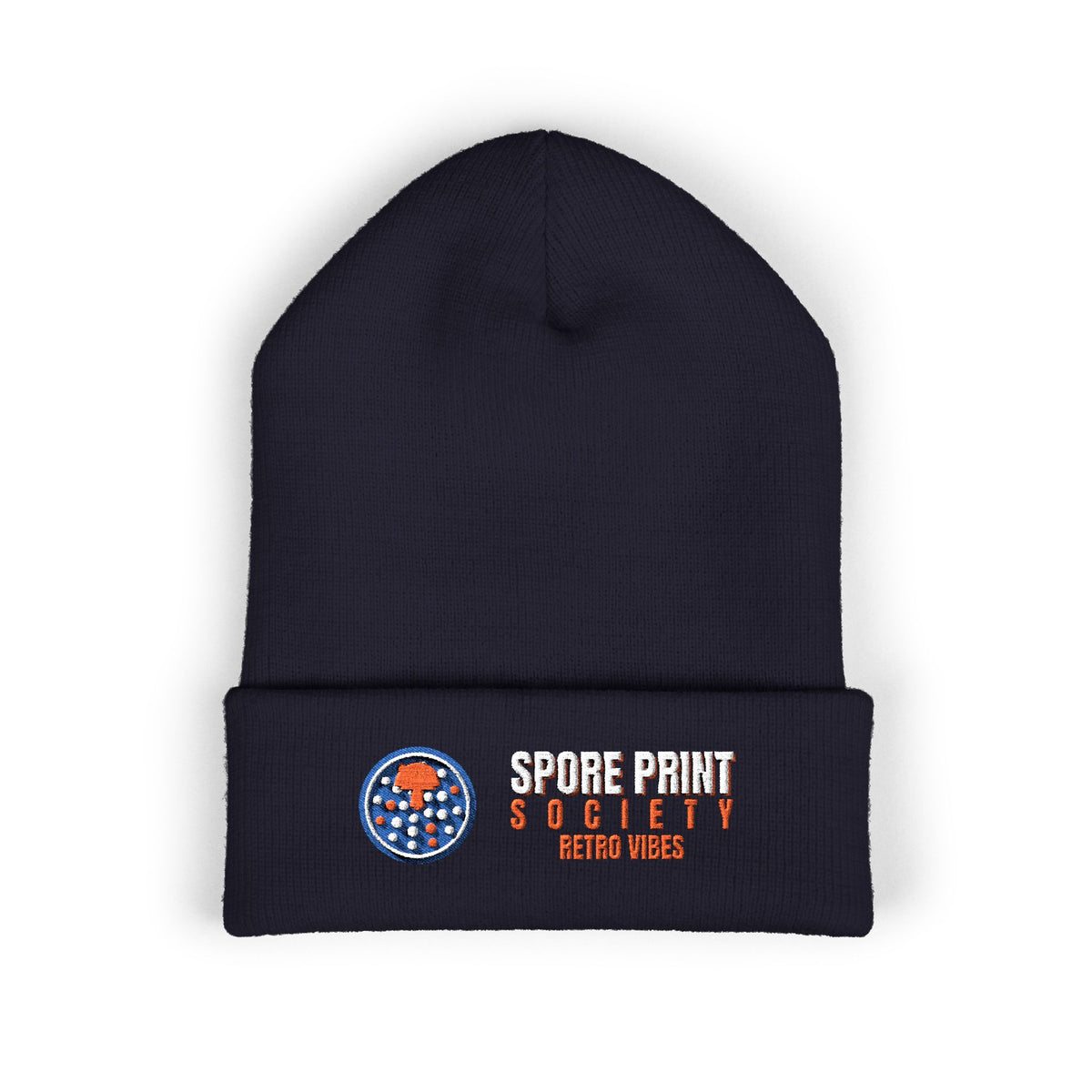 Spore Print Society Beanie — Retro Vibes by Retro Vibes — product view 2