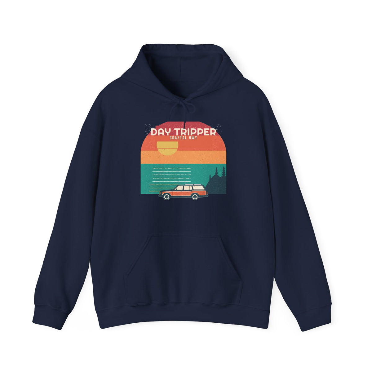 Coastal Day Tripper Hoodie — Retro Vibes