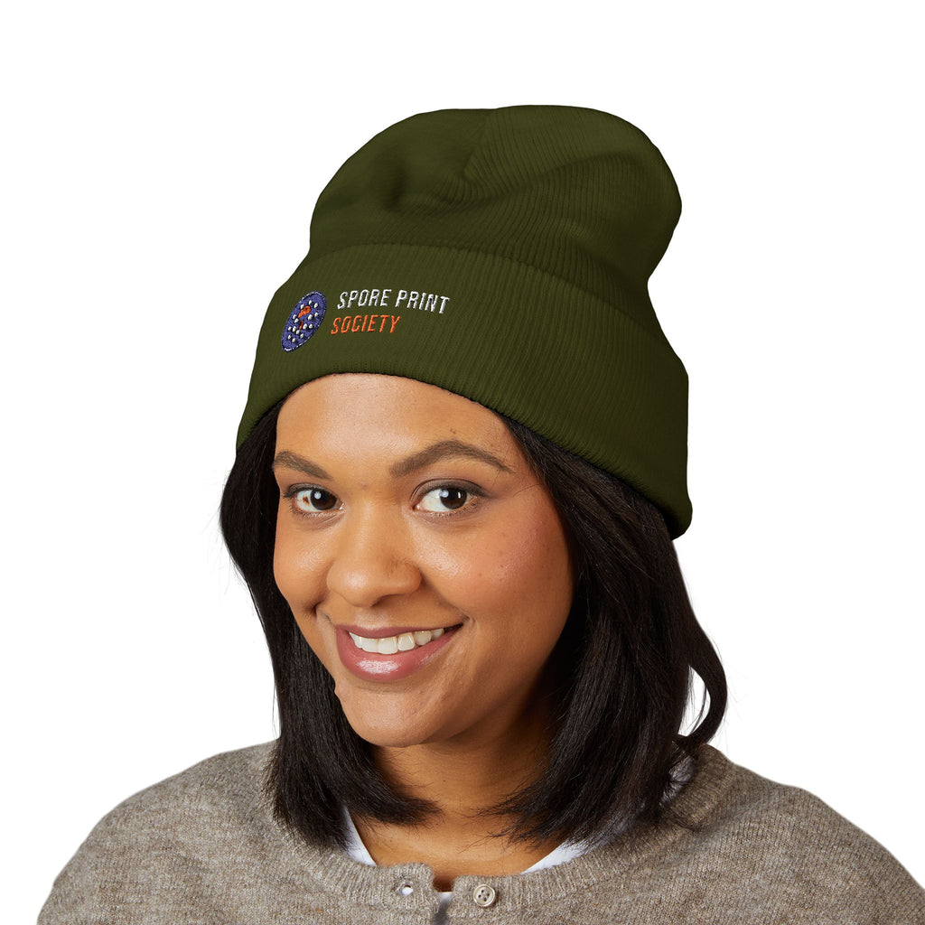 Society Crest Beanie — Retro Vibes