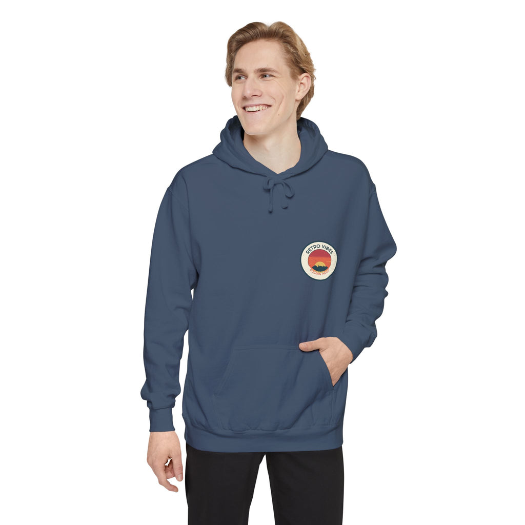 Sun Badge Hoodie by Retro Vibes — product view 8