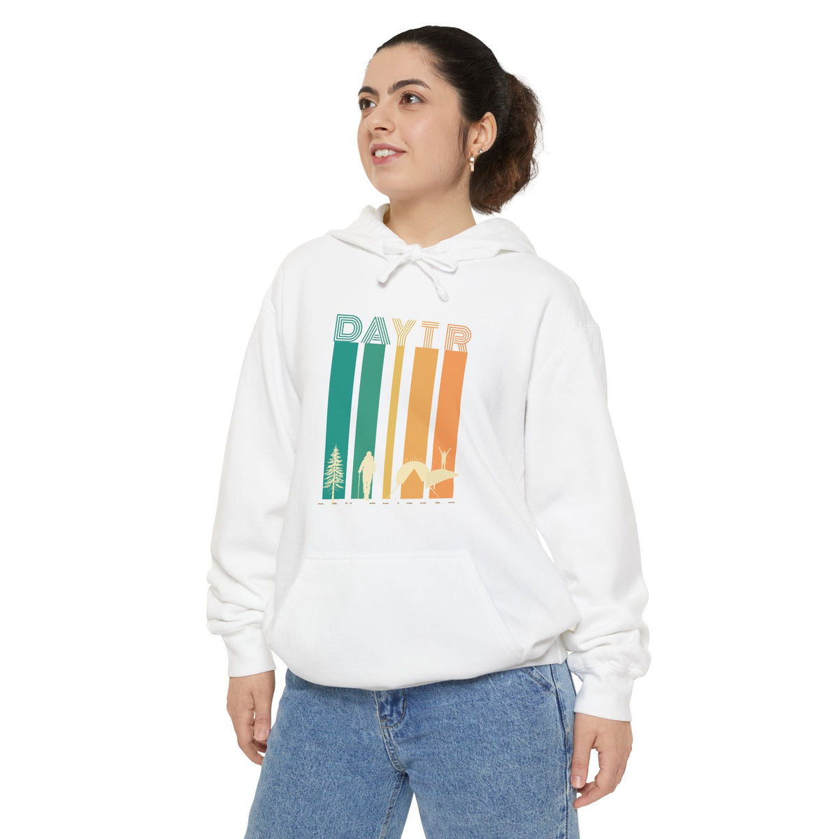 Day Tripper Stripes Hoodie — Retro Vibes