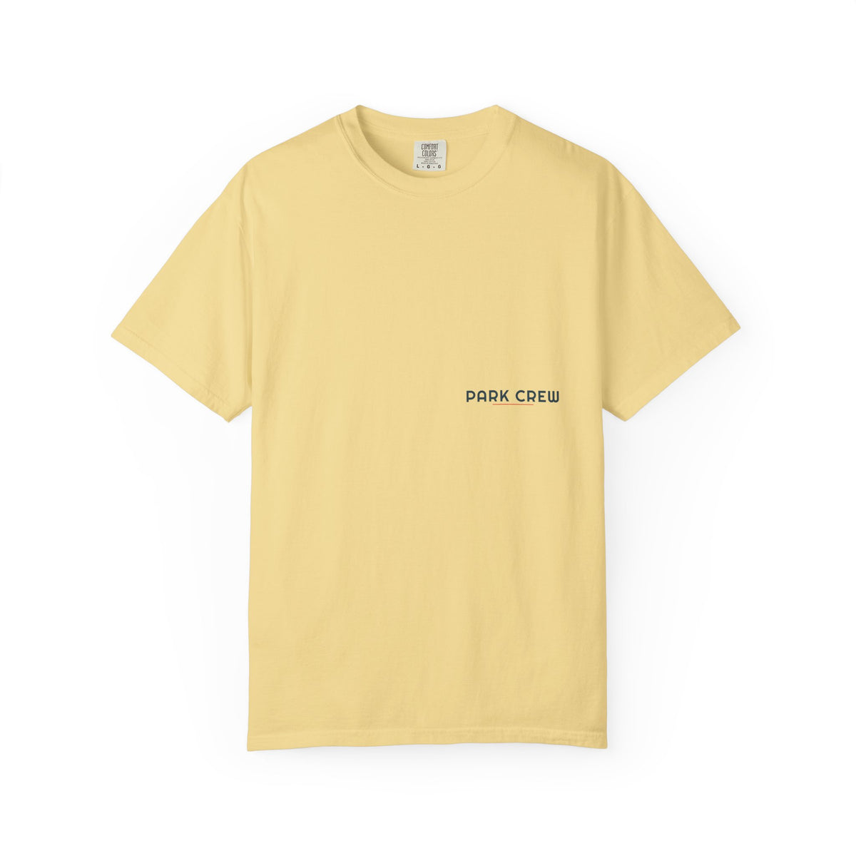 Golden Hour Park Patch Tee — Retro Vibes