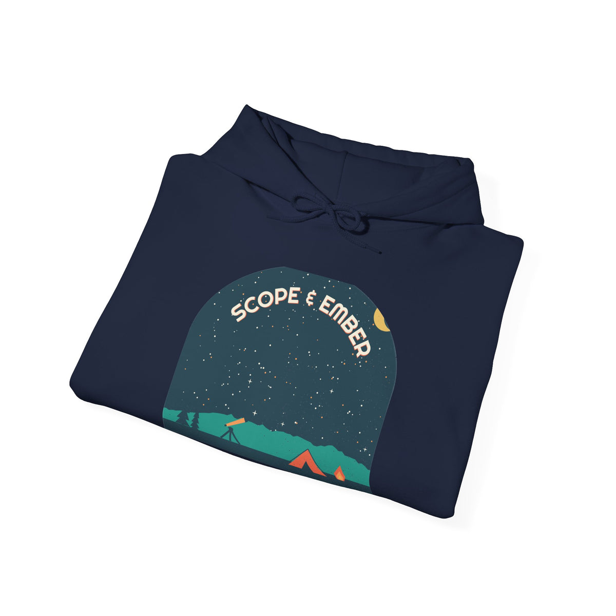 Scope & Ember Hoodie — Retro Vibes