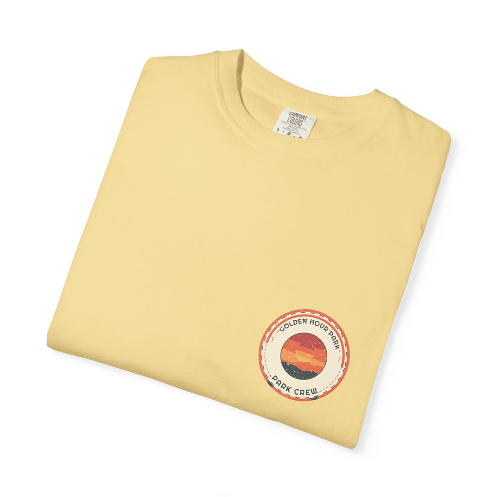 Golden Hour Park Patch Tee by Retro Vibes — product view 5