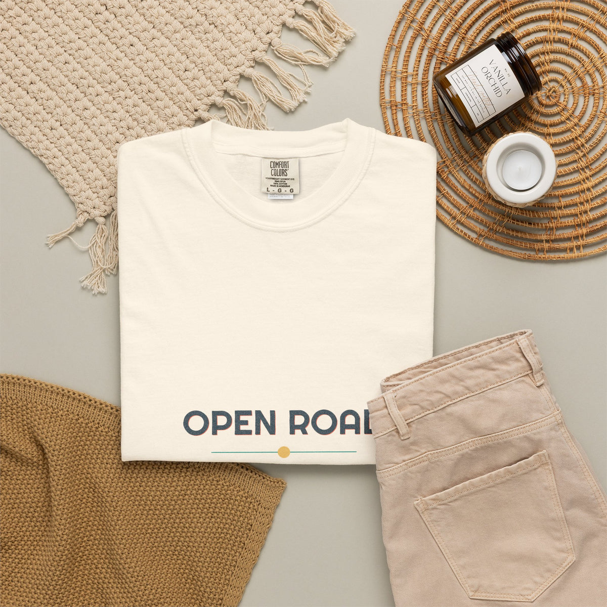 Open Road Open Sky Tee by Retro Vibes — product view 4