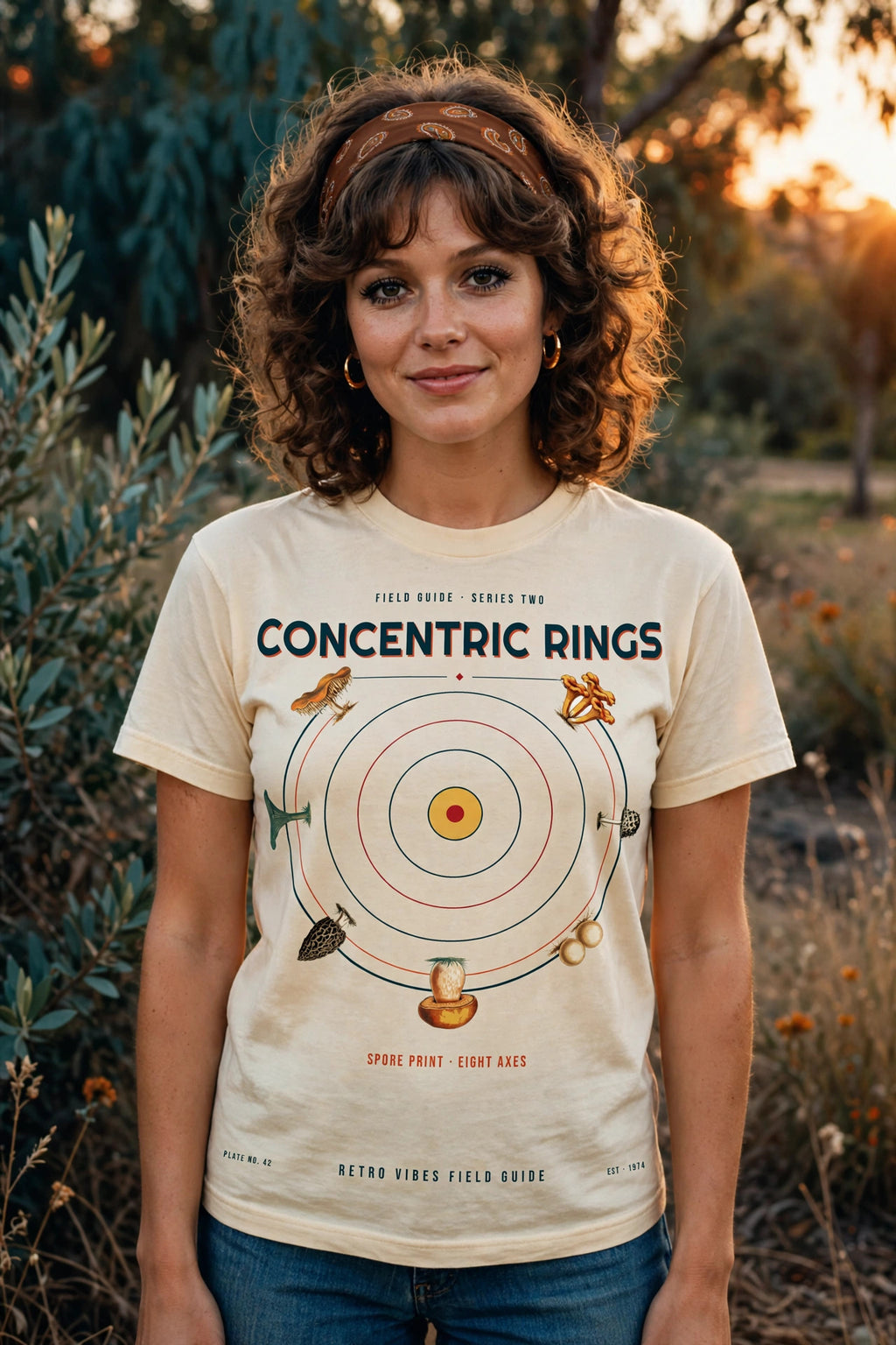 Concentric Spore Rings — Series II — model shot